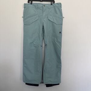 Burton Men's Covert 2.0 2L Snow Pants Snowboard Petrol Green X-LARGE
